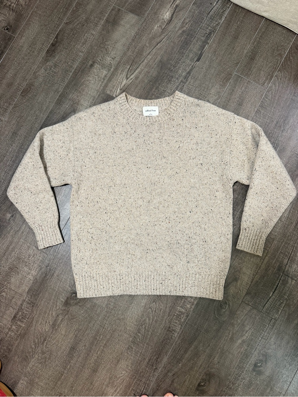 Wilfred Wool Speckle Sweater - small